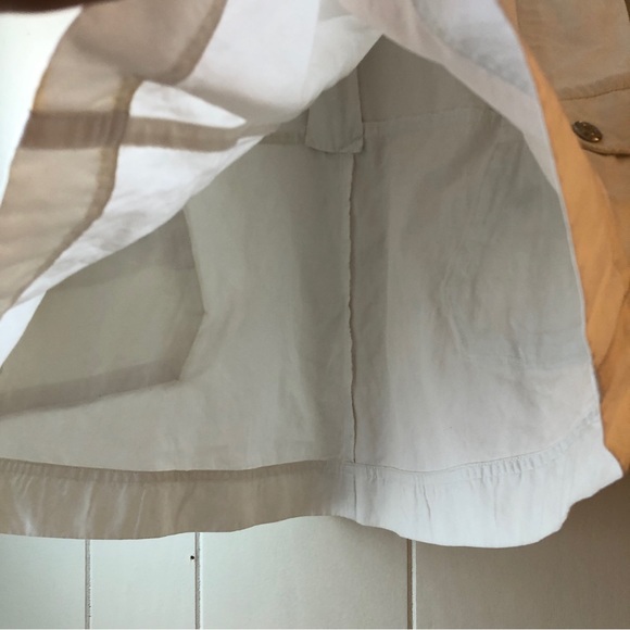 **Designer Brand RALPH LAUREN White A Line Light Denim Women’s size 2 Skirt - Picture 5 of 5